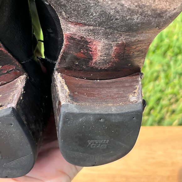 Jeffery West Muse HELTER SKELTER Front Seam Leather Chelsea Boots Size 11 - Picture 10 of 13